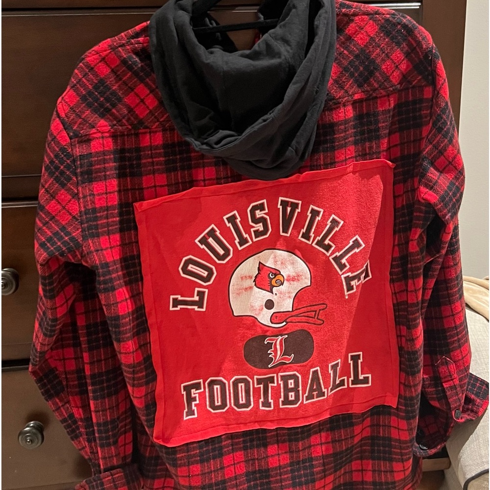 University of Louisville, Cardinal fans cute flannels redesigned